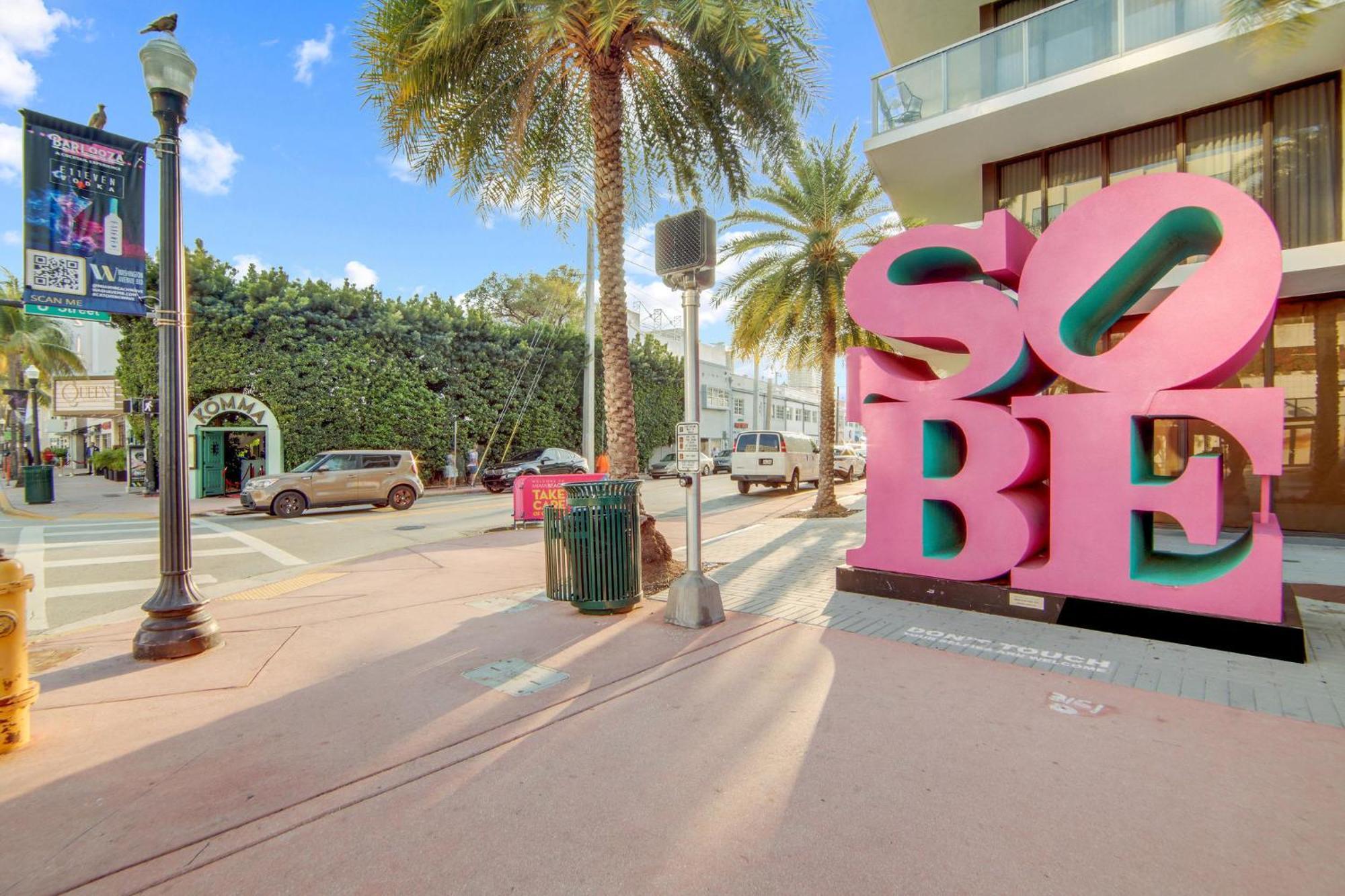 Cozy South Beach 1Br Apt Near Beach & Ocean Drive Miami Beach Exterior photo